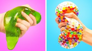 DIY Invisible Slime And Relaxing Stress Ball