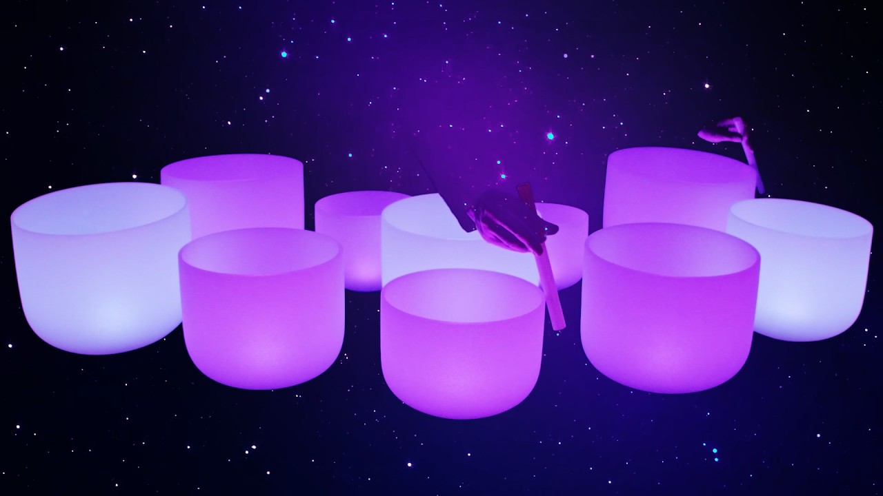 Nervous System Reset - Crystal Bowls 432Hz Soundbath Chakra Aligning