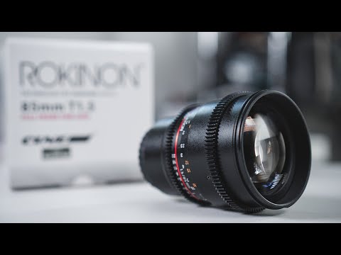 Rokinon 85mm t1.5 cine lens review