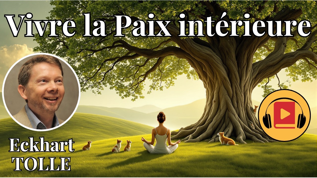 Vivre la Paix intérieure | Eckhart TOLLE | Livre audio #08 🎧 | Eveil spirituel