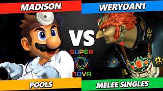 Supernova 2025 - Madison (Dr Mario) Vs. Werydan1 (Ganondorf) Smash Melee Tournament