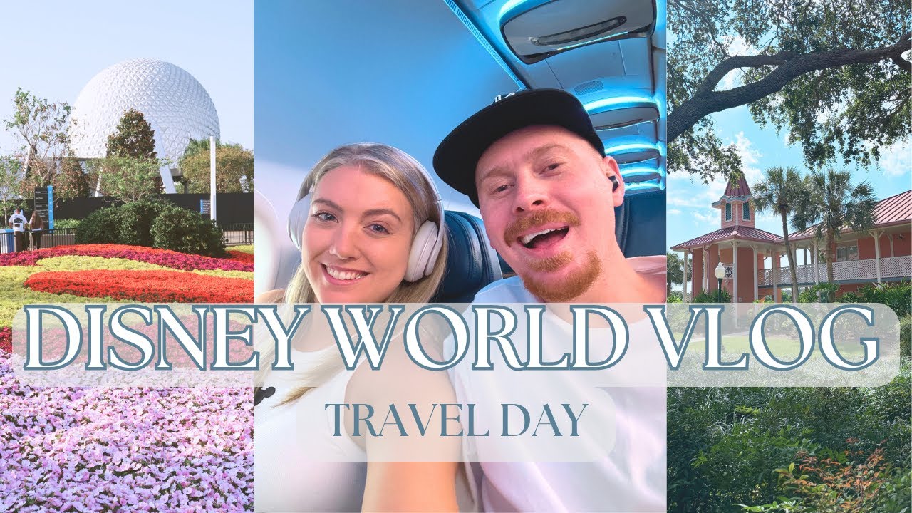 DISNEY WORLD VLOG | Travel Day | Caribbean Beach Resort, EPCOT, Sebastian's Bistro, Passholder