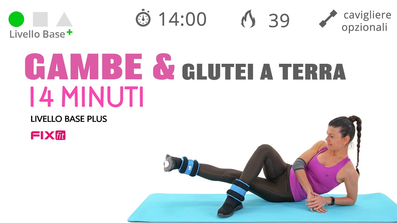 Allenamento Veloce e Mirato Per Interno Esterno Coscia e Glutei Con Cavigliere