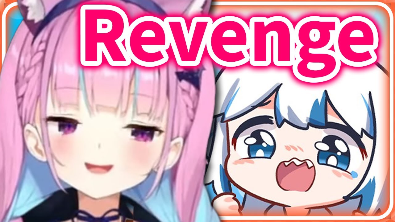 After 2.5 Years Aqua Finally got Her Revenge on Gura 【Gawr Gura / HololiveEN】