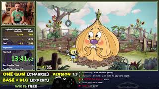 [Former Record] Cuphead One Gun Charge in 49:11 (Base Game + DLC, Expert)