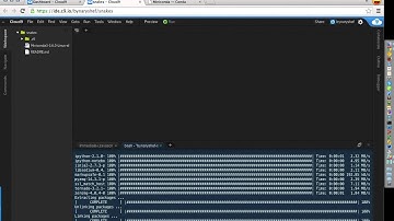 Install Python 3 with IPython Notebook on Cloud 9 with Miniconda