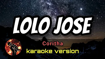 LOLO JOSE - CORITHA (karaoke version)