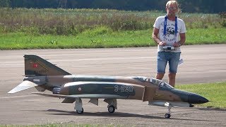 LARGE RC PHANTOM F-4E @ THE JET POWER EVENT 2019