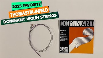 THOMASTIK DOMINANT Violin Strings Review | Why This Set Is Still The #1 Standard After 50 Years!