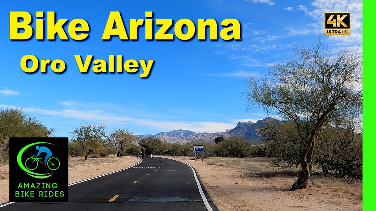 Sunny 30 Minute Virtual Bike Ride on the Tucson Loop | No lead rider ...