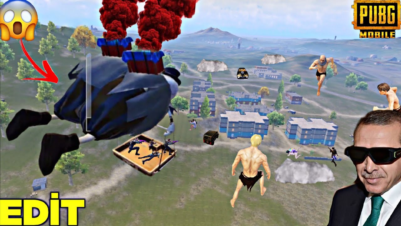 GÜLMEKTEN KARNINIZI AĞRITAN EDİTLER 😳 SIKIYSA GÜLME 😂 PUBG MOBİLE KOMİK MONTAJ