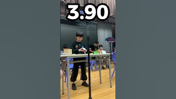 Fastest 3x3 Solves Of Yiheng Wang!