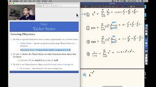 Pre-Class Video: Taylor Series (3/8)