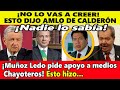 ¡Esto acaba de pasar! Nadie esperaba esto que dijo AMLO de Calderón hoy en la mañanera