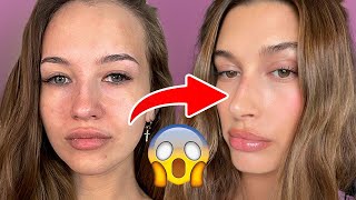 Famous Makeup Transformation Hailey Bieber Without Plastic Surgery! Wealth