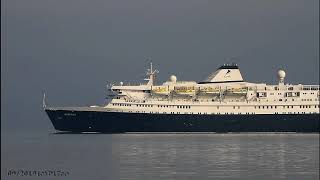 Astoria - Shipspotting Germany Imo 5383304 - River Elbe Near City Otterndorf