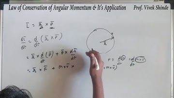 Rotational Dynamics Lecture 19 : (SURPRISE @ THE END) CONSERVATION OF ANGULAR MOMENTUM  & NUMERICAL