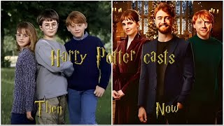 Harry Potter casts, Then Vs Now ||2024||