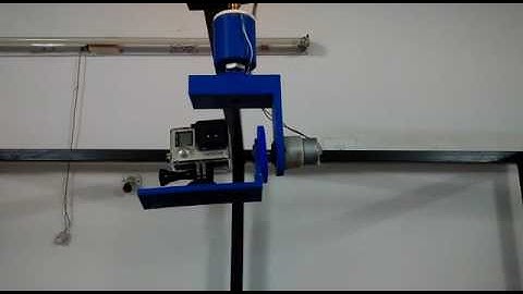 3D printed Pan Tilt go pro