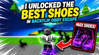 I Got 76 MILLION Speed in Backflip Obby Escape