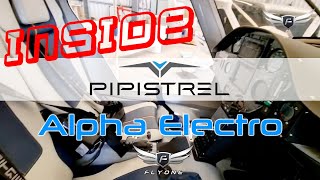 Take a tour of the cockpit of a Pipistrel Alpha Electro electric plane!