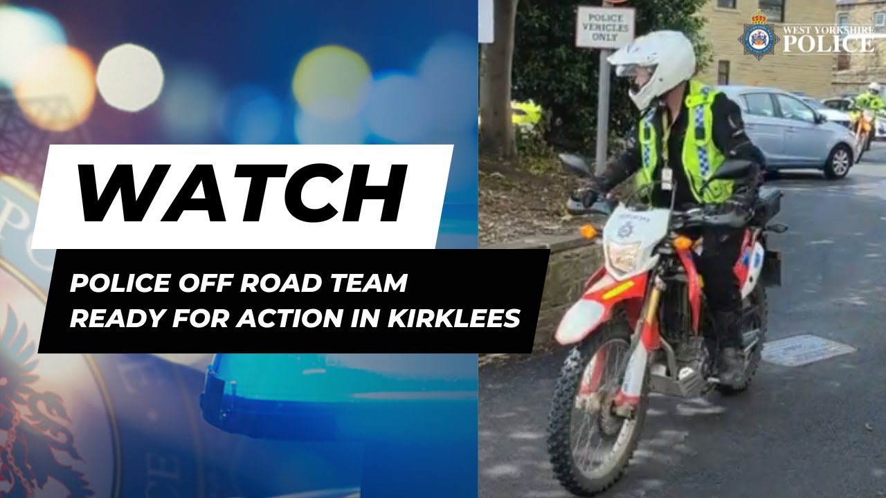 Police Off Road Team Ready For Action in Kirklees