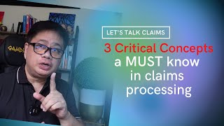 3 critical concepts- a MUST know