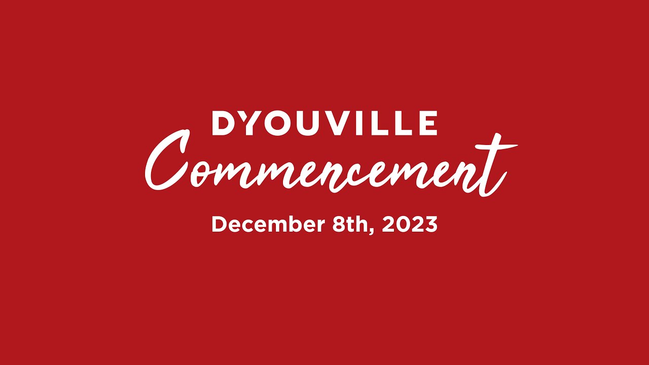 2023 D'Youville Fall Commencement YouTube