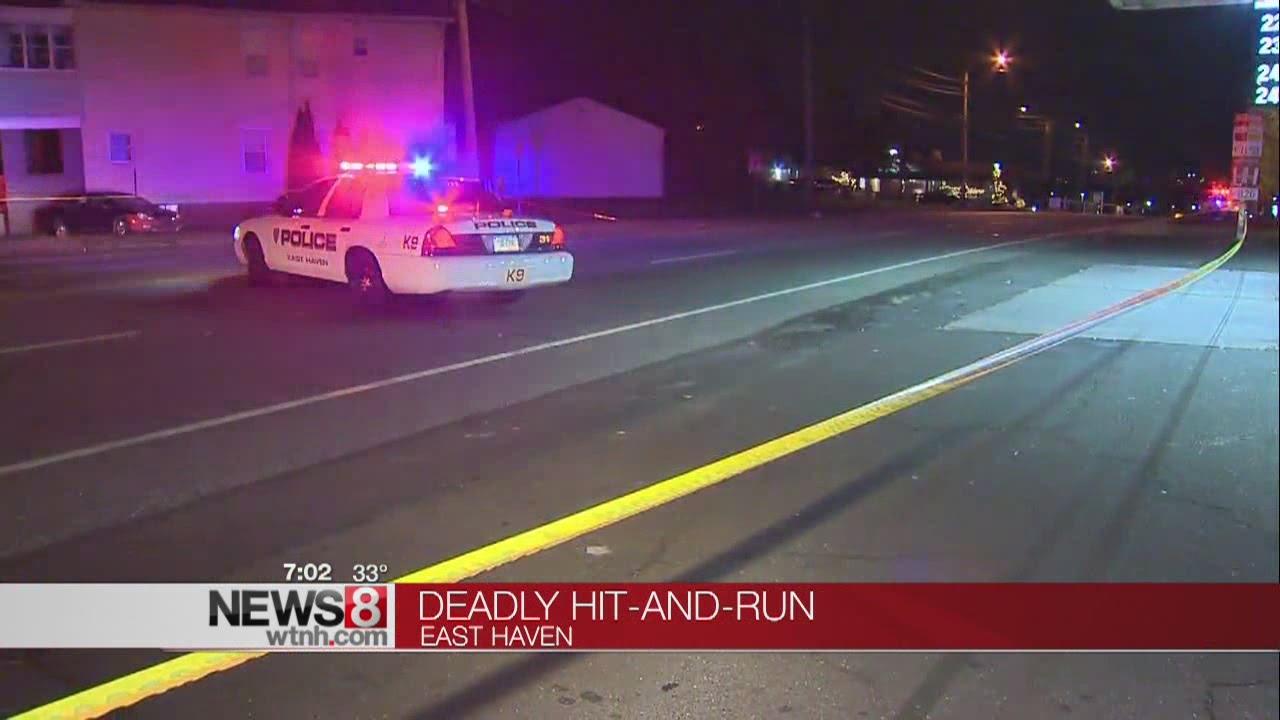 Pedestrian killed in East Haven hit-and-run - YouTube