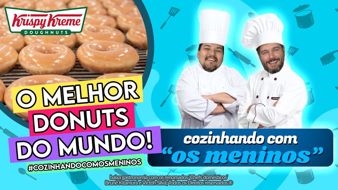 FAÇA SEU KRISPY DONUTS EM CASA! 