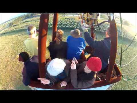 Balloon ride from Kirkton Park, HUnter Valley