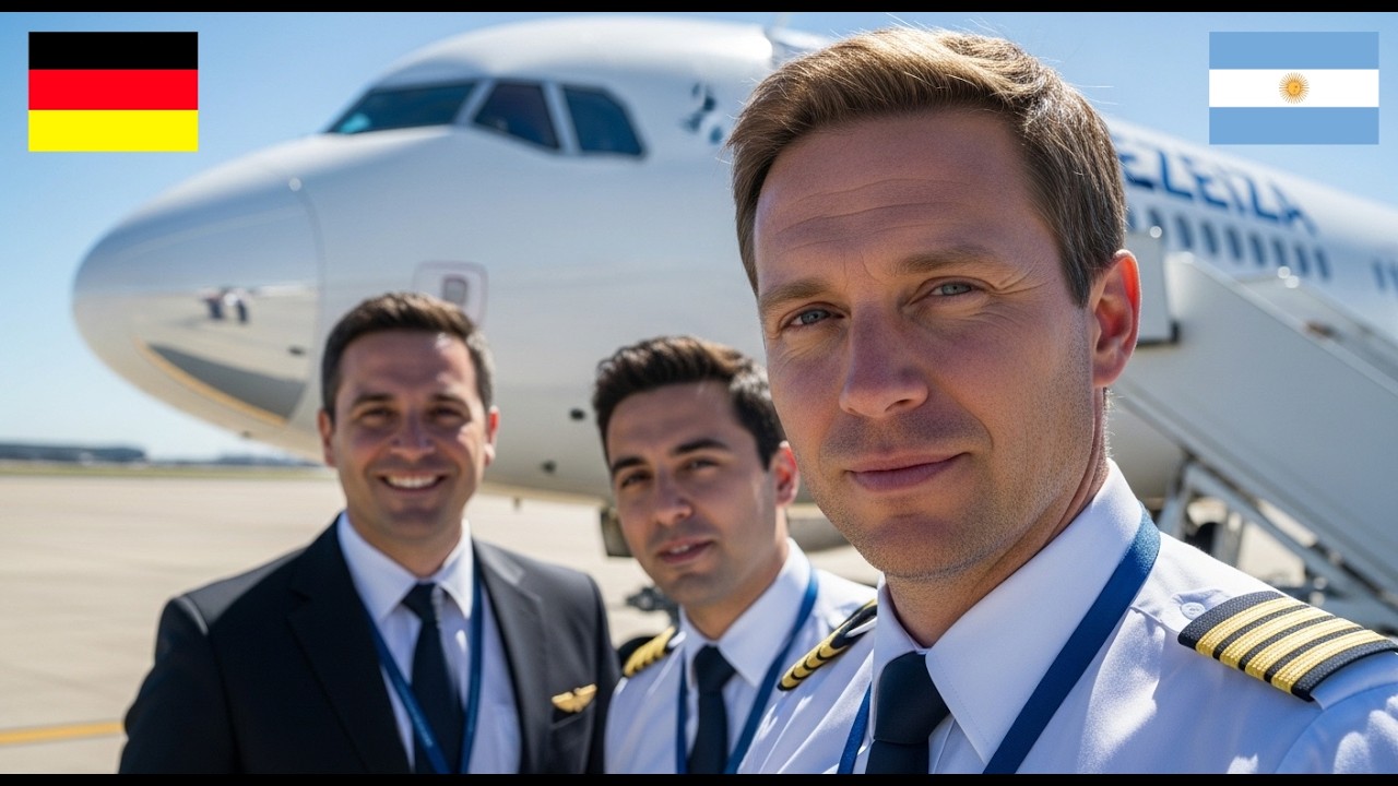 “Decepción con Argentina”: piloto alemán aterriza en Ezeiza y descubre otra verdad