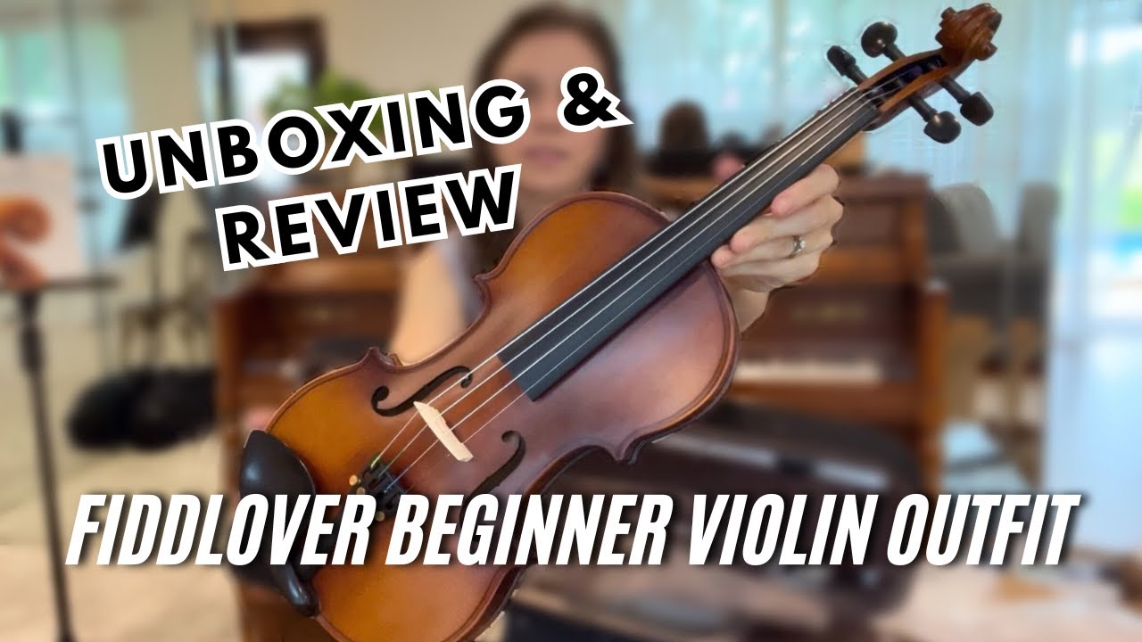 Best Q033 Beginner Violin Outfit | Complete Starter Kit, Ready to