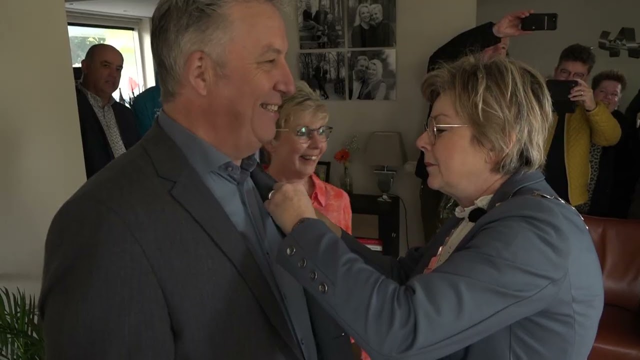 Koninklijke onderscheiding voor Peter Daniels (Meijel)