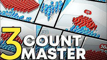Count Masters Crowd Clash - Game play Walkthrough Part 3 - Levels 37-54 Stickman running game