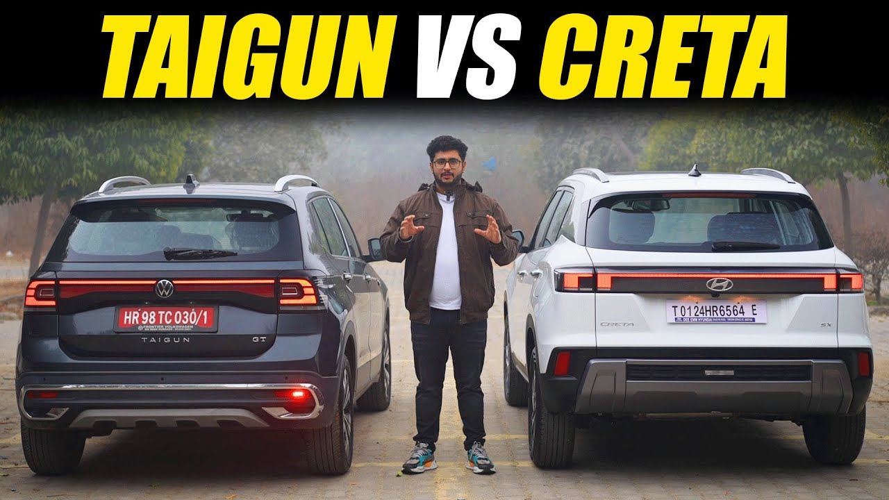 Hyundai Creta vs VW Taigun - Which one you should buy and Why? - YouTube