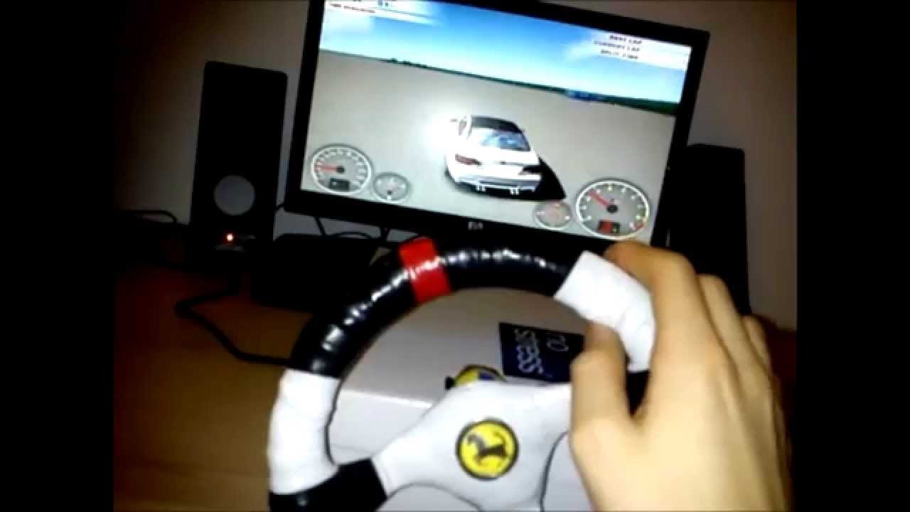VERY EASY WAY TO MAKE GAMING WHEEL AND PEDALS USING CARDBOARD [DIY