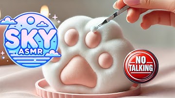 Sky Mochi Pimple Popping no talking / cat paw ASMR #visualasmr #satisfying #pimplepopping
