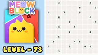 MeowBlock! Level 73 Walkthrough Solution