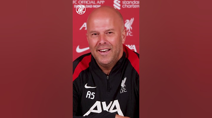 🟣 🗑️ Arne Slot makes a Liverpudlian purple bin joke!