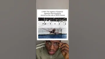 Did KAMIKAZE Pilots Really SINK British Warships 