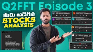 Q2FFT EPISODE NO 3 Stocks analysis Stockmarket telugu Futuresfyndtelugu