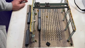 N scale Bethlehem Steel crane (part 5)