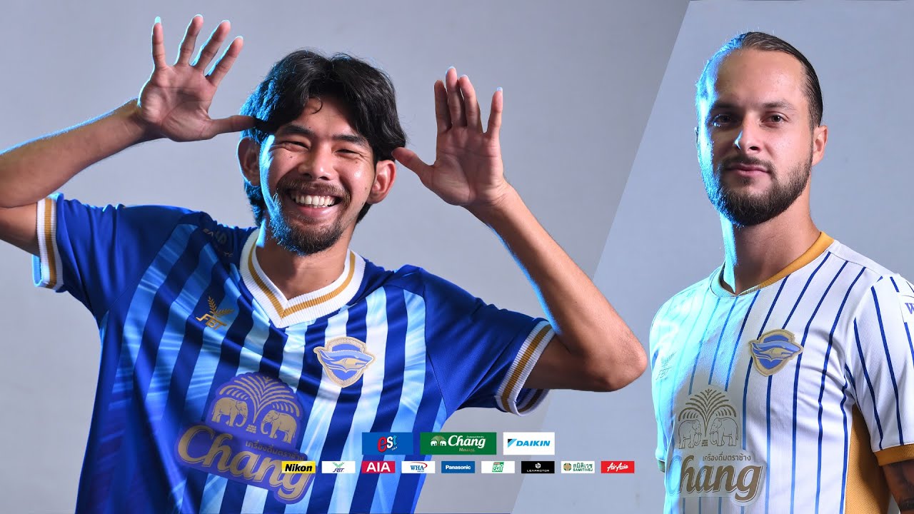 Behind The Scenes | New Chonburi FC's 2025 jersey photoshoot