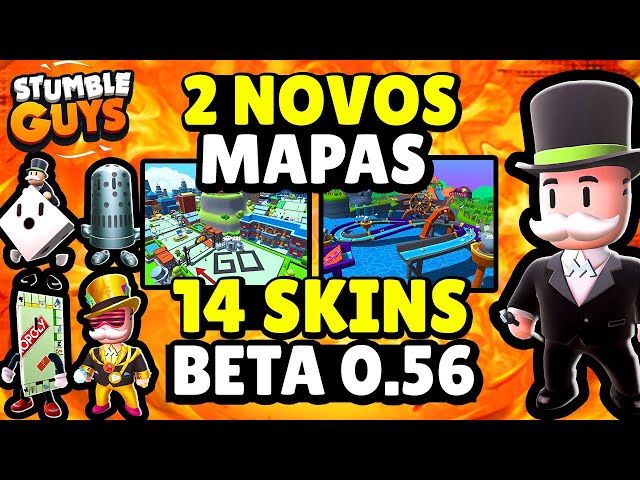 JOGUE AGORA A VERSÃO BETA 0.56 COM NOVAS SKINS ESPECIAIS MONOPOLY