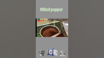 Linear vibrating screen -- Sift the peppers