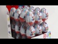 36 kinder suprise eggs funny versary unboxing