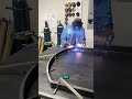 High end metal gate manufacturing process turning raw steel into detailed architectural entrance⚒️😯
