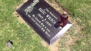 The grave of Eazy-E, Rose Hill cemetery