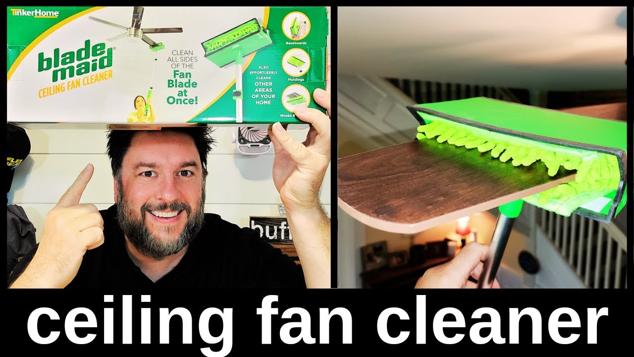 🌟blade maid review. ceiling fan cleaner [502] 